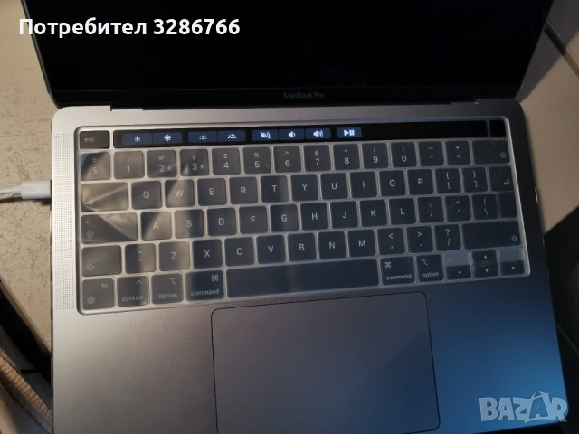 Нов Силиконов протектор за клавиатура MacBook Pro 13 M1 M2 / Keyboard Cover / Универсален за лаптоп , снимка 2 - Лаптоп аксесоари - 53694605