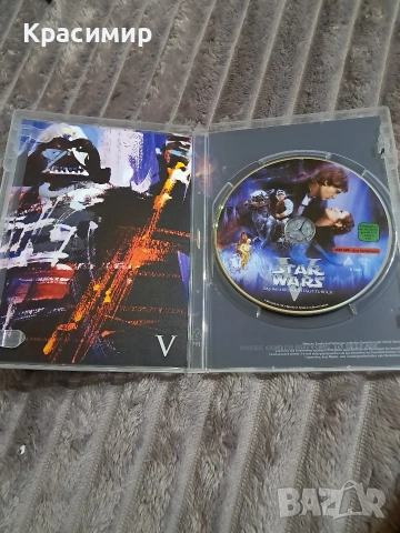 Трилогия Star Wars DVD - Междузвездни войни IV, V и VI, снимка 9 - DVD филми - 53407828