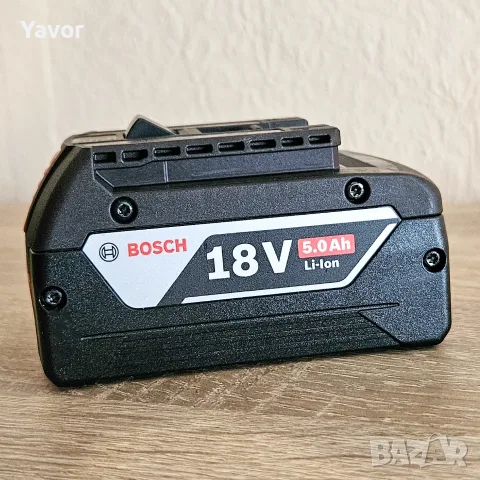 Нов безчетков акумулаторен ударен гайковерт BOSCH GDX 18V-285 , 2 x 5.0Ah батерии и зарядно, снимка 12 - Винтоверти - 54072412