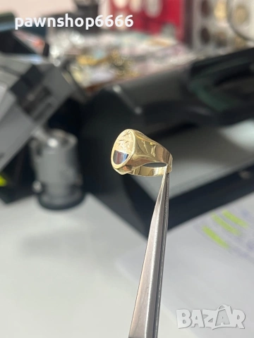 Златен детски пръстен 14 карата, снимка 2 - Пръстени - 53040653