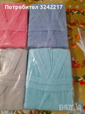 Детски юношески хавлиени памучни халати за баня със качулка. За момчета, момичета и унисекс. , снимка 6 - Хавлии и халати - 39229623