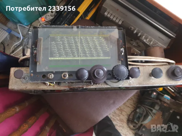 Стар лампов апарат, снимка 9 - Радиокасетофони, транзистори - 48859889
