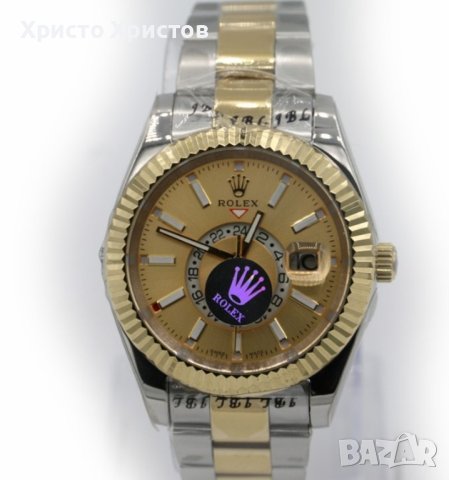 Луксозни часовници  Rolex Sky Dweller, снимка 1 - Мъжки - 41613468