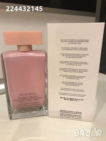 Narciso Rodriguez for her парфюм ЕДП Tester , снимка 2 - Дамски парфюми - 36106856