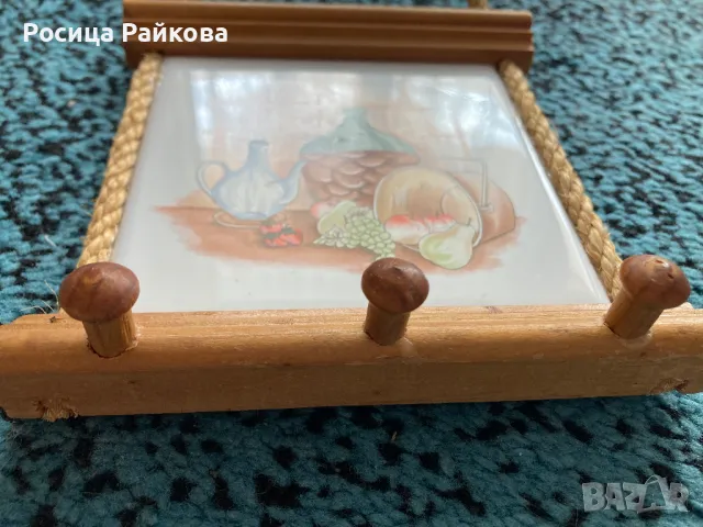 Малка плочка с закачалки, снимка 2 - Закачалки - 50275427