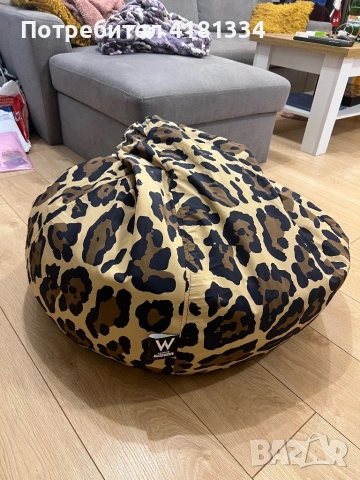 Барбарон / пуф тип круша с махащ се калъф за пране, снимка 3 - Други - 53776230
