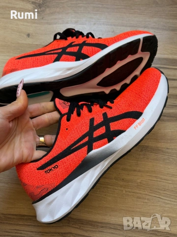 Нови оригинални Мъжки маратонки ASICS ROADBLAST TOKYO! 43,5 н, снимка 6 - Маратонки - 51869510