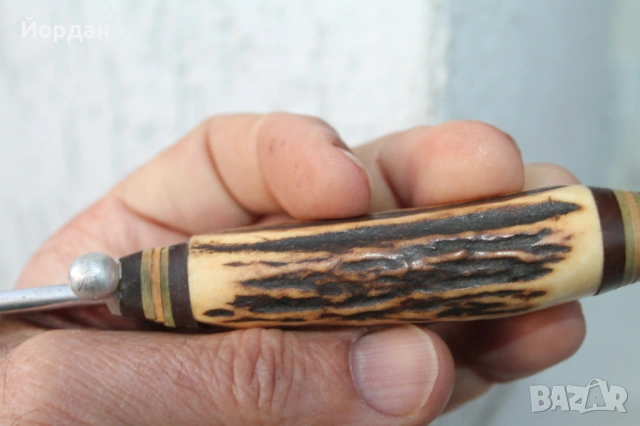 Немска ловна кама ''Hubertus Solingen'', снимка 17 - Ножове - 53711126