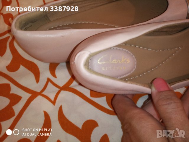 Обувки Clarks-номер 39,5., снимка 3 - Дамски елегантни обувки - 41536704