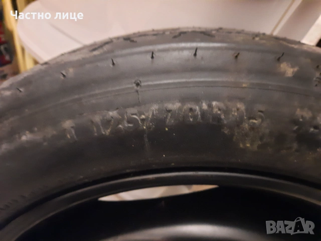 Патерица 15 цола за Mini/VW 4x100, снимка 4 - Гуми и джанти - 53698516