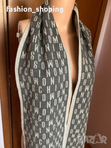Шал Moschino ( вълна), снимка 7 - Шалове - 39265468