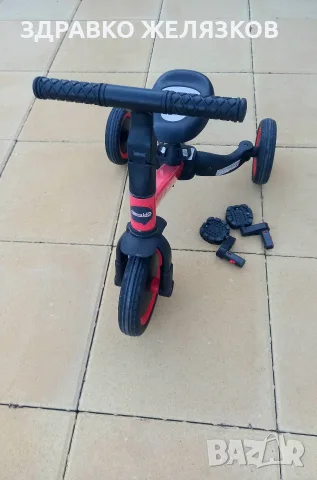 CHIPOLINO Триколка 2в1 СМАРТИ, снимка 3 - Детски велосипеди, триколки и коли - 56132404
