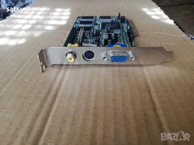 Видео карта Trident SP-9750AT REV.B 4MB AGP, снимка 2 - Видеокарти - 47929802
