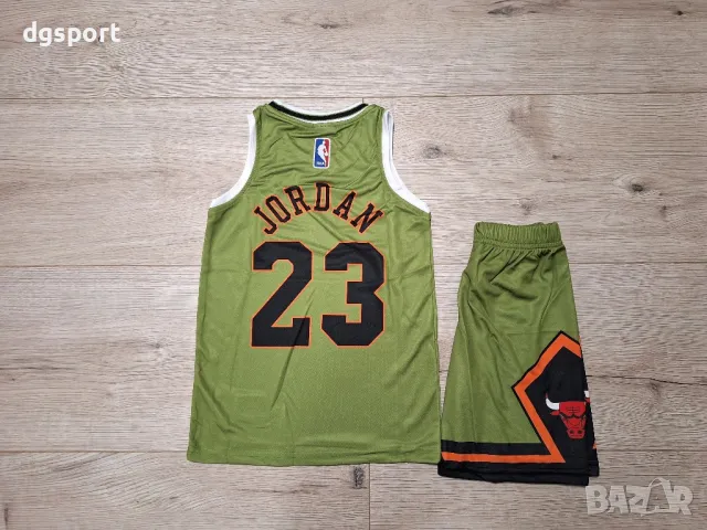 Баскетболен детски екип на Майкъл Джордан Чикаго Булс ретро модел!!!