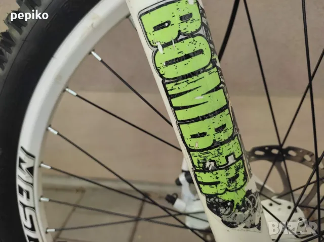 Продавам колела внос от Германия  Употребяван мтв велосипед UMF 26 цола въздушен амортисьор хидравли, снимка 2 - Велосипеди - 47522089