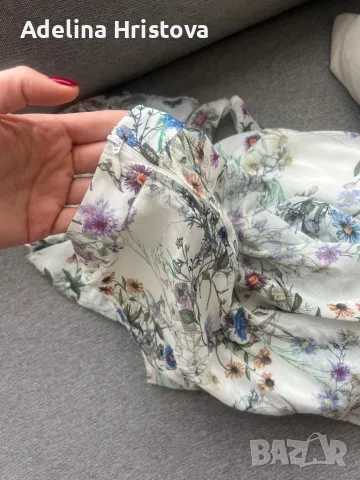 Дълга пола на цветя Orsay размер ХС 34 висока талия, снимка 4 - Поли - 49843538