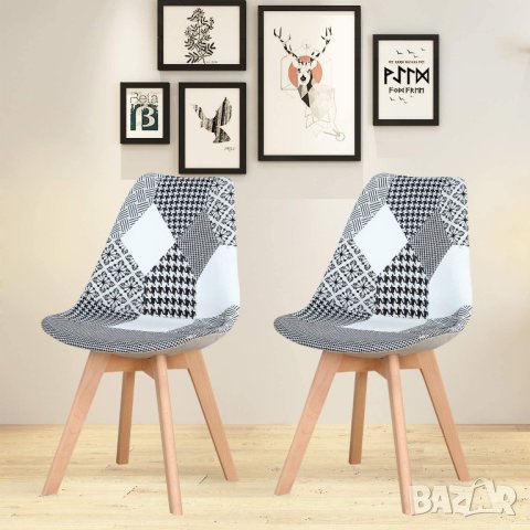 Висококачествени трапезни столове тип пачуърк LQ-BBYJX-HEI