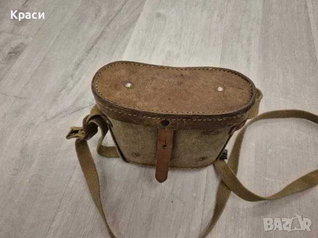 Военен бинокъл 6x30 - 1952 г. F25739 Студената война. Рядък!, снимка 4 - Други ценни предмети - 52565723