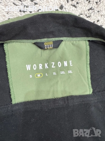 Мъжко работно софтшел яке WORK ZONE. Размер М, снимка 7 - Якета - 52669347