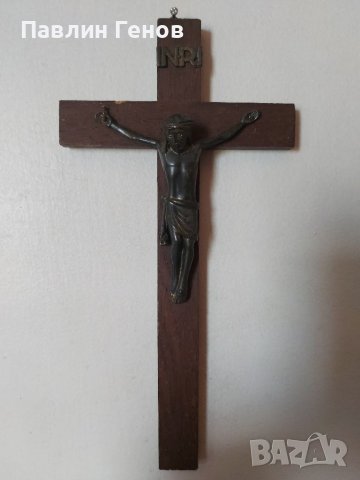 Стар кръст , Исус Христос 25х12.5см
