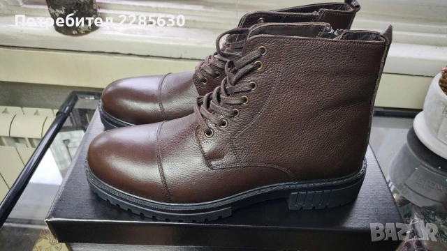 Зимни обувки MONNI - супер качество - 41 номер, снимка 2 - Мъжки боти - 53784313