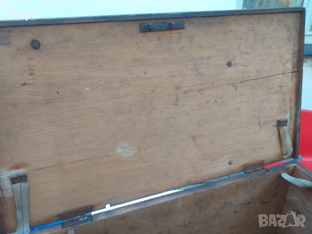 Стар дървен сандък, снимка 6 - Декорация за дома - 34542547