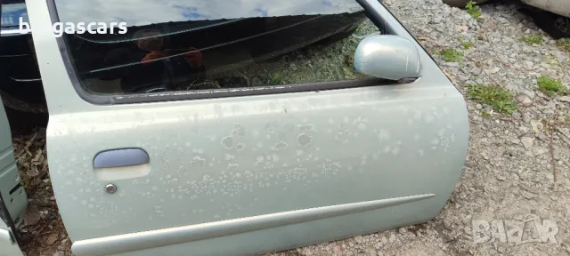 Врата предна лява Nissan Micra K11 - 80лв, снимка 4 - Части - 49829537