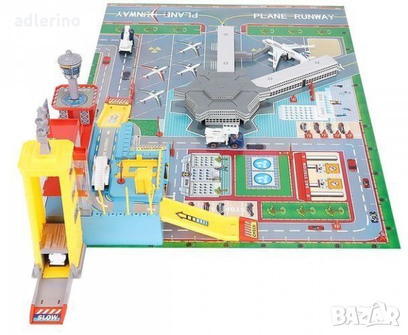 Игра Летище, детска игра летище, авио игра за деца, конструктор летище
