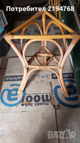 Ратанови масички, снимка 2 - Маси - 50096520