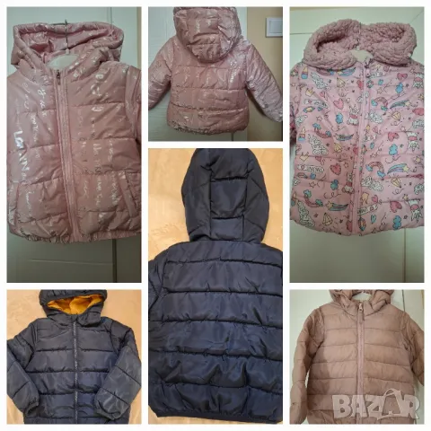 2 броя детски якекета за 2 г. момиченца,номер 92, снимка 7 - Детски якета и елеци - 49488306