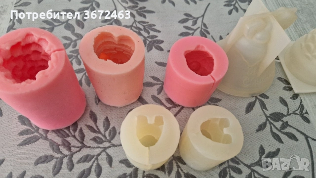 Молдове за свещи  9 бр., снимка 3 - Форми - 53442142