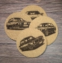 Комплект подложки за чаши (coaster) BMW, снимка 2