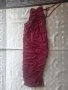 Дълга рокля в бордо , снимка 3