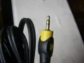 Дебел аудио кабел със стерео жак 3.5мм черен - 3 метра, снимка 2