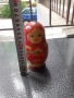 Стара руска кукла матрьошка 8 в 1, снимка 7