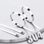 Комплект 50 метални кабелни връзки 4.6 x 200 mm, снимка 3