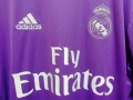 Real Madrid Ronaldo Away 2016 2017 Adidas Long Sleeve L/S Purple оригинална тениска фланелка екип, снимка 5
