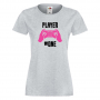Дамска тениска Player One ver2, снимка 4