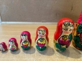 огромна руска матрьошка/9 части/, снимка 7