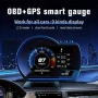HUD OBD2+GPS дисплей скорост RPM, снимка 2