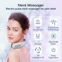 Нов преносим Масажор за врата при болки в шията с функция за загряване, снимка 3