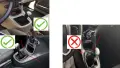 Маншон за скоростен лост, Ford, Fiesta mk6, С Рамка, Черен, Кожа, снимка 4