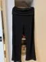 Нов черен парти официален еластичен панталон висока талия блясък ХЛ , снимка 4