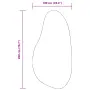 vidaXL Килим HUARTE Пясък 100 x 200 cm Полиестер, снимка 10