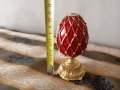 Кутия за бижута, яйце в стил Фаберже, с Храм , снимка 2