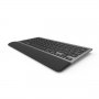 Клавиатура Безжична Мултимедийна Delux K3300GX Черна, снимка 4
