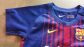 NIKE FC BARCELONA Baby Football T-Shirt Размер 12-18 месеца бебешка тениска Барселона 35-60, снимка 3