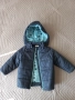 Детско зимно яке за момче Kuniboo, размер 74-80, с качулка, в тъмно синьо. Много запазено, снимка 1