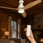 Таванен вентилатор с LED светлина -50% отстъпка -  Brizy Bright Ceiling Fan, снимка 1