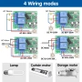 RF реле за гаражна врата, помпа и др. 10А, снимка 5